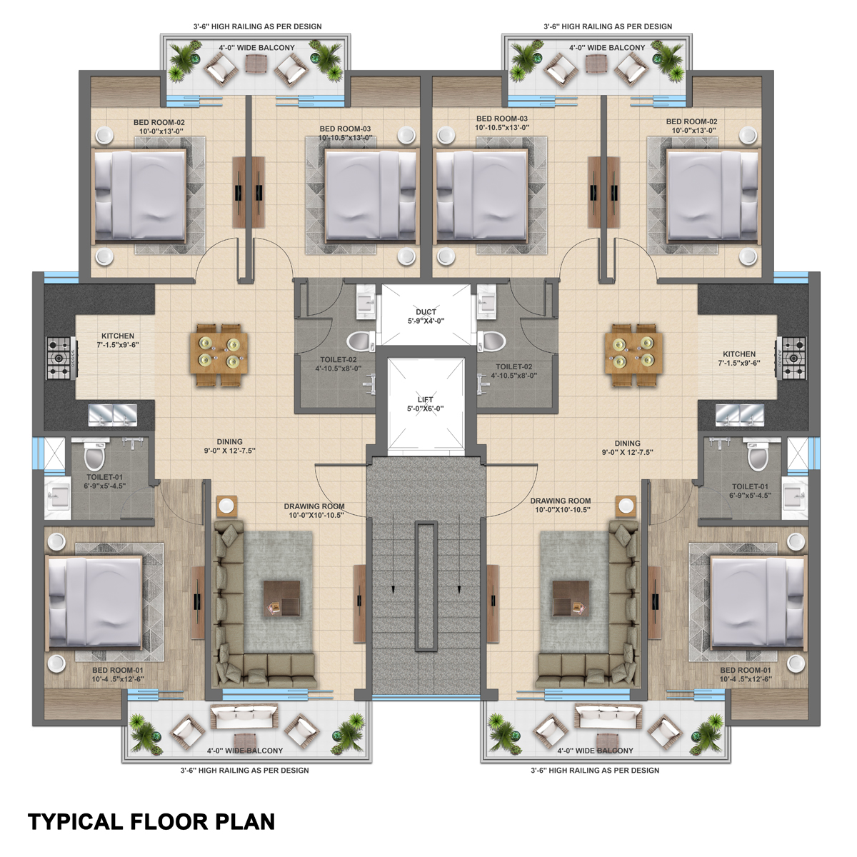 Prisma City Floor plan